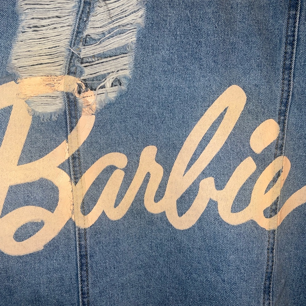 BARBIE missguided denim jacket US 4 - Picture 5 of 6